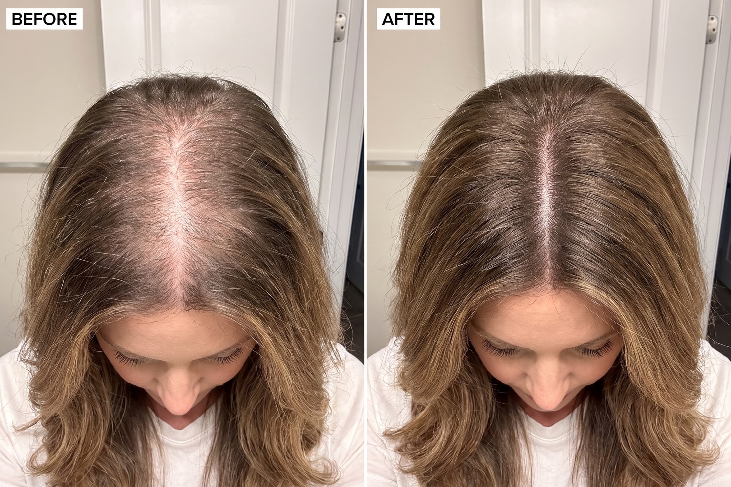 Reader submitted before and after, 12 weeks